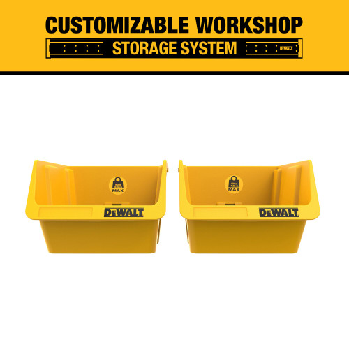 DEWALT DWST82813 - Plastic Bins - 2 Pack