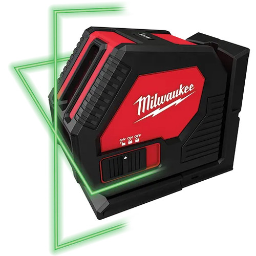 Milwaukee 3421 - Green Cross Line Laser