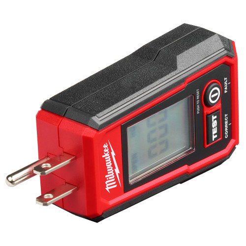Milwaukee 2224-20 - Digital GFCI Receptacle Tester (Tool Only)