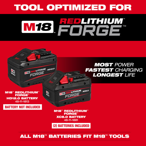 Milwaukee 2827-22 - M18 FUEL 20" Dual Battery Chainsaw Kit - Federated ...