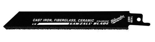 Milwaukee 48-01-6420 - SAWZALL Blade - 6 in. Carbide Grit  50 Pack