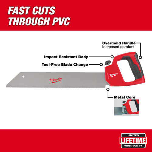 Milwaukee 48-22-0218 - 18 in. PVC/ABS Saw