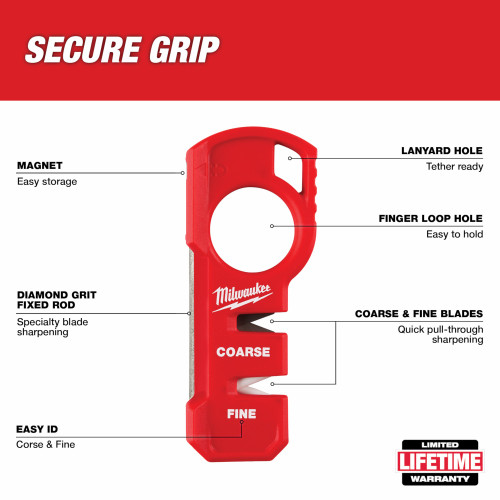 Milwaukee 48-22-1590 - Compact Knife Sharpener