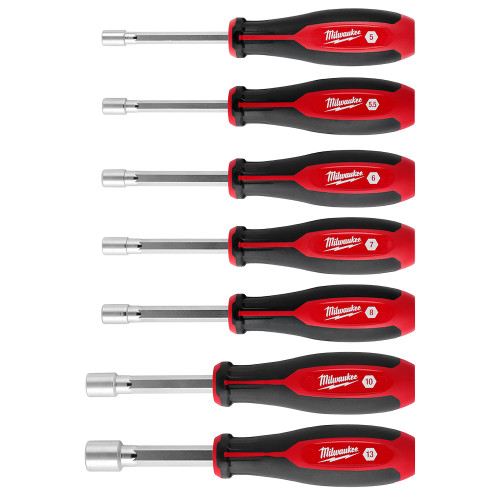 Milwaukee 48-22-2548 - 7pc Metric HollowCore Magnetic Nut Driver Set