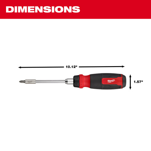 Milwaukee 48-22-2903 - 14-in-1 Ratcheting Multi-Bit Screwdriver