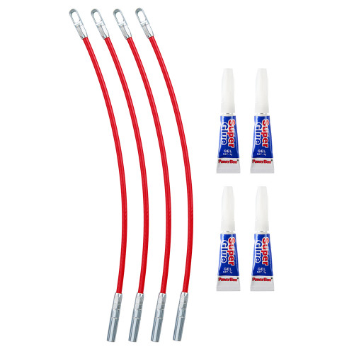 Milwaukee 48-22-4191 - 4PK Polyester Fish Tape Replacement Flexible Metal Leader