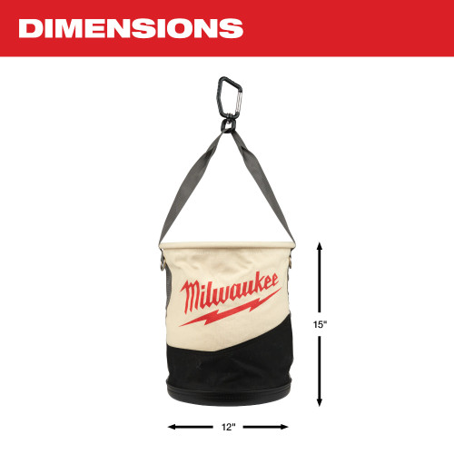 Milwaukee 48-22-8270 - Canvas Utility Bucket