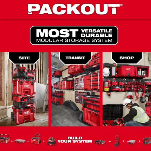 Milwaukee 48-22-8396B - PACKOUT 24oz Insulated Bottle with Chug Lid - Black