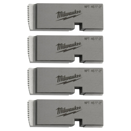 Milwaukee 48-36-1204 - 1"-2" HIGH SPEED NPT Universal Pipe Threading Dies