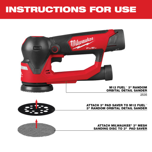 Milwaukee 48-80-6401 - 3" Pad Saver