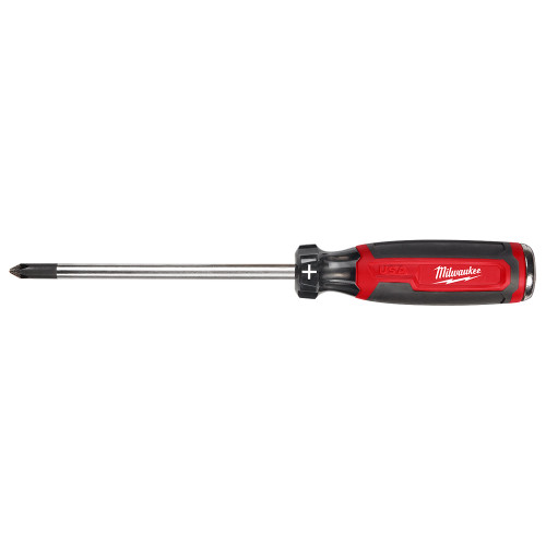 Milwaukee MT205 - #2 Phillips 6" Cushion Grip Demolition Screwdriver (USA)