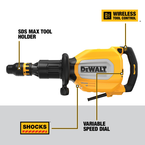 DEWALT D25911K - SDS Max Corded Brushless 11 Kg Rotary Hammer Drill Kit