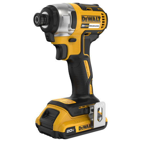DEWALT DCF787D1 - 20V Max Xtreme Cordless Brushless 1/4 In Impact Driver Drill Kit (1) Lithium Ion Battery With Charger