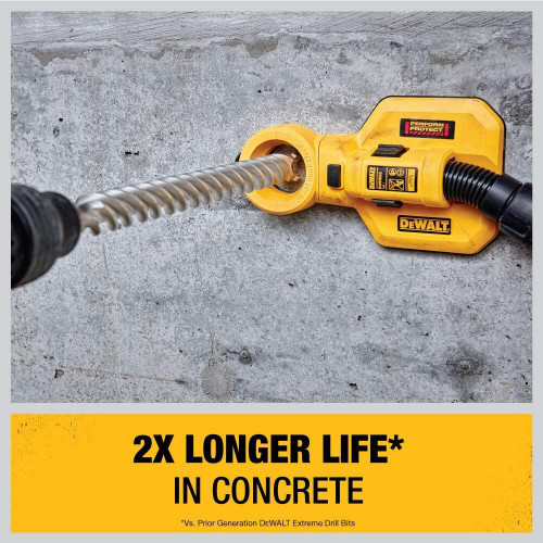 DEWALT DW5814 - SDS Max Hammer Drill Bit 13/16" x 16" x 21-1/2", 4-Cutter