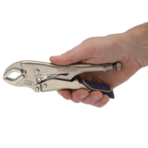 Irwin IRHT82574 - Vise-Grip Original Locking Pliers, 7" Fast Release Curved Jaw