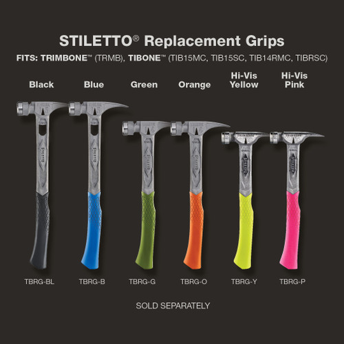 Stiletto TBRG-B - Blue Replacement Grip