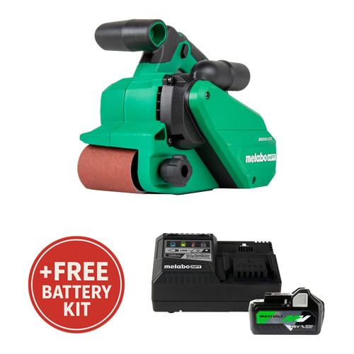 Metabo HPT SB3608DAQ4M - 36V MultiVolt Cordless Brushless 3" x 21" Belt Sander