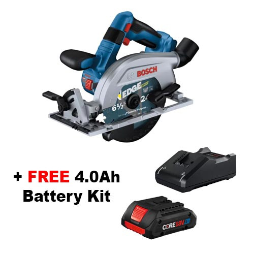 Bosch GKS18V-22LN - 18V Brushless Blade-Left 6-1/2" Circular Saw (Tool Only)