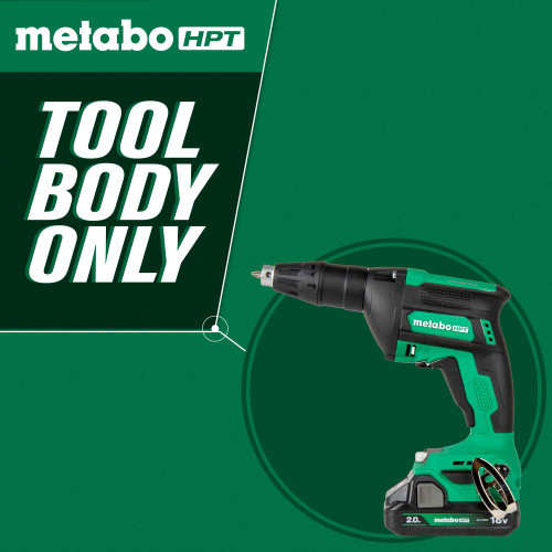 Metabo HPT W18DAQ4M - 18V MultiVolt Cordless Drywall Screw Gun (Tool Body Only)