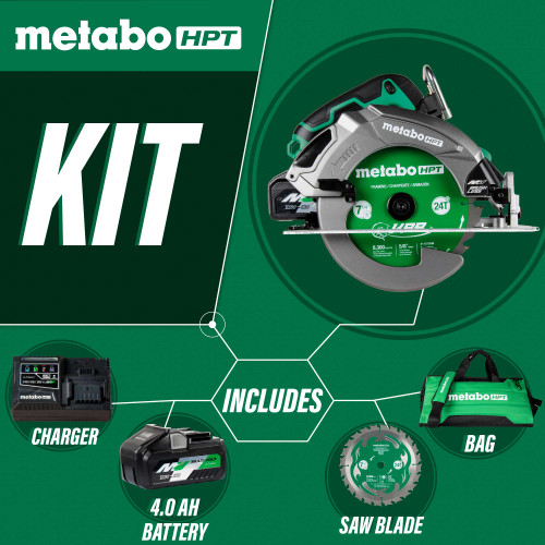 Metabo HPT C3607DBM - 36V MultiVolt 7-1/4" Circular Saw w/ Torque Boost Technology Metabo HPT C3607DB