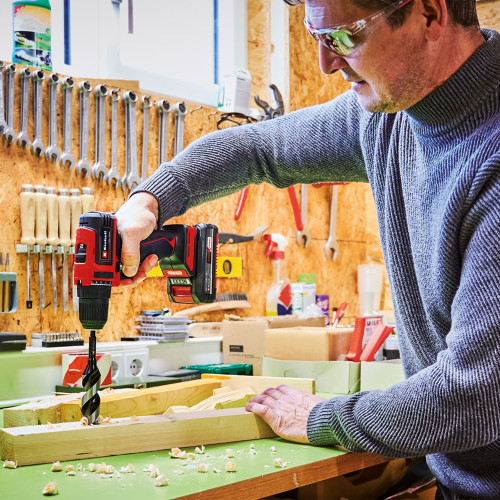 Einhell 4514351 - 18V Cordless 3/8" Drill Driver Kit - Brushless Motor - TE-CD 18/40 Li BL KIT