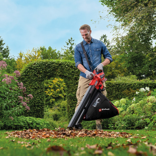 Einhell 3433647 - 18V Cordless 3-in-1 300 CFM Leaf Blower/Vacuum/Mulcher  - Brushless Motor - VENTURRO 18/210 (Tool Only)