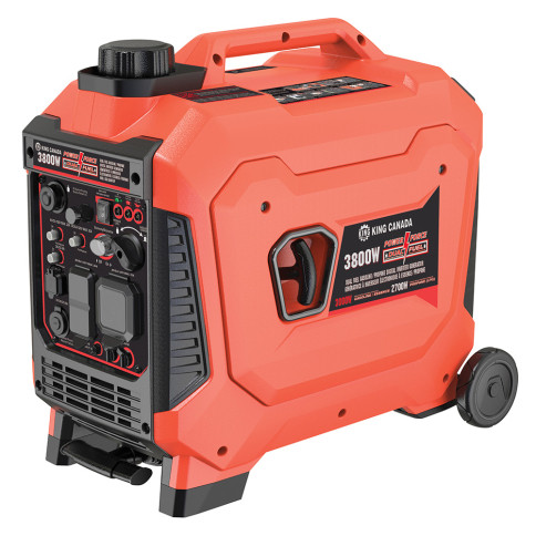 King Canada KCG-3800I-DF - 3800W GASOLINE/PROPANE INVERTER