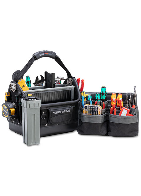 Veto Pro Pac VPP10790 - TECH OT-LC BLACKOUT Technician Large Open Top Tote