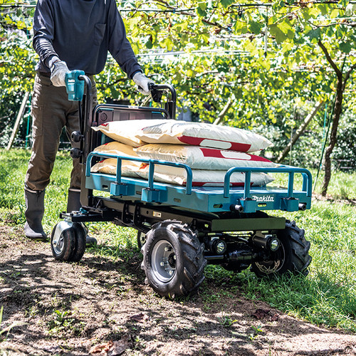 Makita DCU601Z - 36V(18Vx2) LXT Brushless Material Mover, Flatbed, Electric Lift, Tool Only