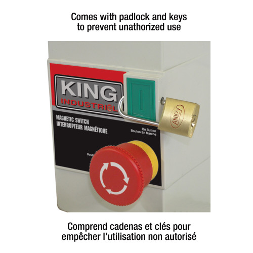 King Canada KMAG-220-811 - 220V MAGNETIC SWITCH (8-11 AMP.)