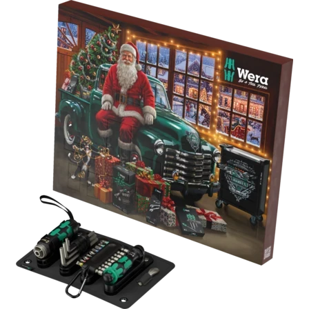 Wera 05136614001 - Wera 2026 Advent Calendar, 24 pcs