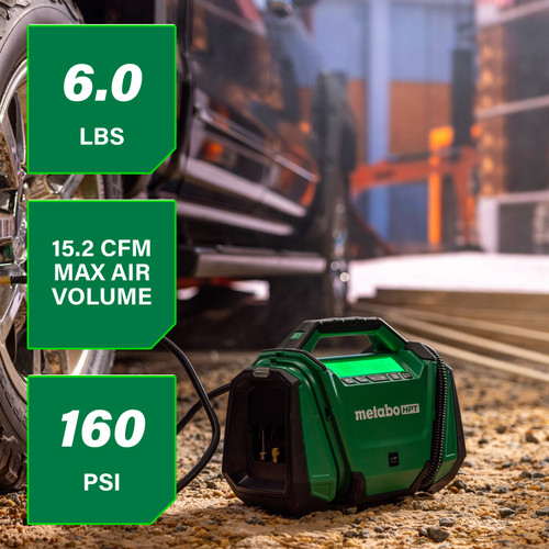 Metabo HPT UP18DAQ4M - 18V MultiVolt™ Cordless Dual Function Inflator (Tool Only)