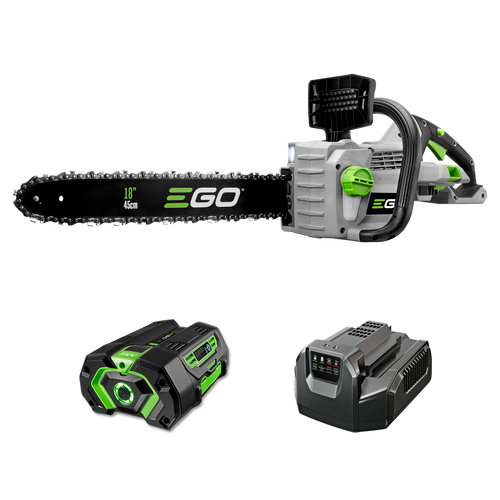 EGO CS1804 - EGO Power+ 18" Chain Saw with 5.0Ah Battery and Standard Charger