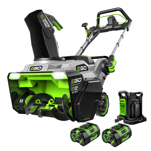 EGO SNT2125AP - POWER+ Auger-Propelled Snow Blower with 2 x 7.5Ah Batteries and Dual Port Charger