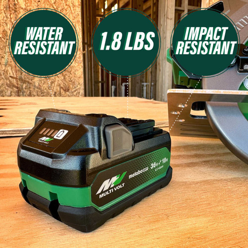 HPT 382309M - 18V/36V (5.0Ah/2.5Ah) MultiVolt Lithium Ion Water & Impact