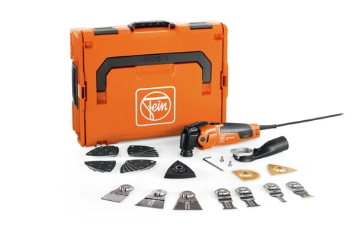FEIN 72296770090 - MULTIMASTER MM 500 Plus Top 350W Oscillating Multi-Tool Kit