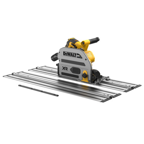 DEWALT DCS525ST - 20V MAX XR 6-1/2" Plunge Track Saw with Tracks - Tool Only