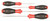 Wiha 35894 - SoftFinish Square Screwdriver 4 Pc. Set