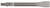 Jet 408406 - (SC260) 3/4" Wide Straight Chisel for 404226 (NS260) Needle Scaler