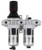 Jet 408804 - (AFRLCS12) 2 PC Air Filter, Regulator and Lubricator 1/2" NPT - Standard