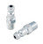 Jet 420301 - (TPM1414) ‘T’ Plug Male - 1/4" Body x 1/4" NPT (2/card)