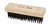 Jet 551120 - (6SB) 6 Row, Straight Back, Carbon Steel Hand Wire Scratch Brush