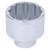 Jet 674663 - 1" DR x 63 mm Regular Chrome Socket - 12 Point