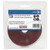 Jet 502413A05 - 4-1/2 x 7/8 A36 Aluminum Oxide Resin Fibre Sanding Disc - Clamshell Package