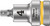 Wera 05003031001 - 8740 B Hf Hex-Plus Sw 4,0 X 35 Mm Zyklop Bit Socket With 3/8" Drive Holding Function