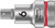 Wera 05003035001 - 8740 B Hf Hex-Plus Sw 6,0 X 35 Mm Zyklop Bit Socket With 3/8" Drive Holding Function