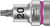 Wera 05003061001 - 8767 B Hf Tx 20 X 35 Mm Zyklop Bit Socket With 3/8" Drive Holding Function