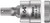 Wera 05003384001 - 8740 A Hf Hex-Plus Sw 9/64" Zyklop Bit Socket With 1/4" Drive Holding Function