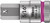 Wera 05003389001 - 8740 A Hf Hex-Plus Sw 5/16" Zyklop Bit Socket With 1/4" Drive Holding Function