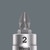 Wera 05003354001 - 8755 A Pz Zyklop Bit Socket With 1/4" Drive, Pz 2 X 28 Mm
